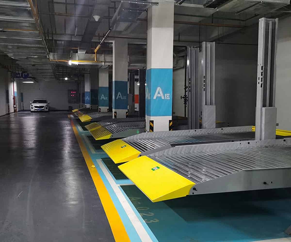 兩層簡易類停車庫出租