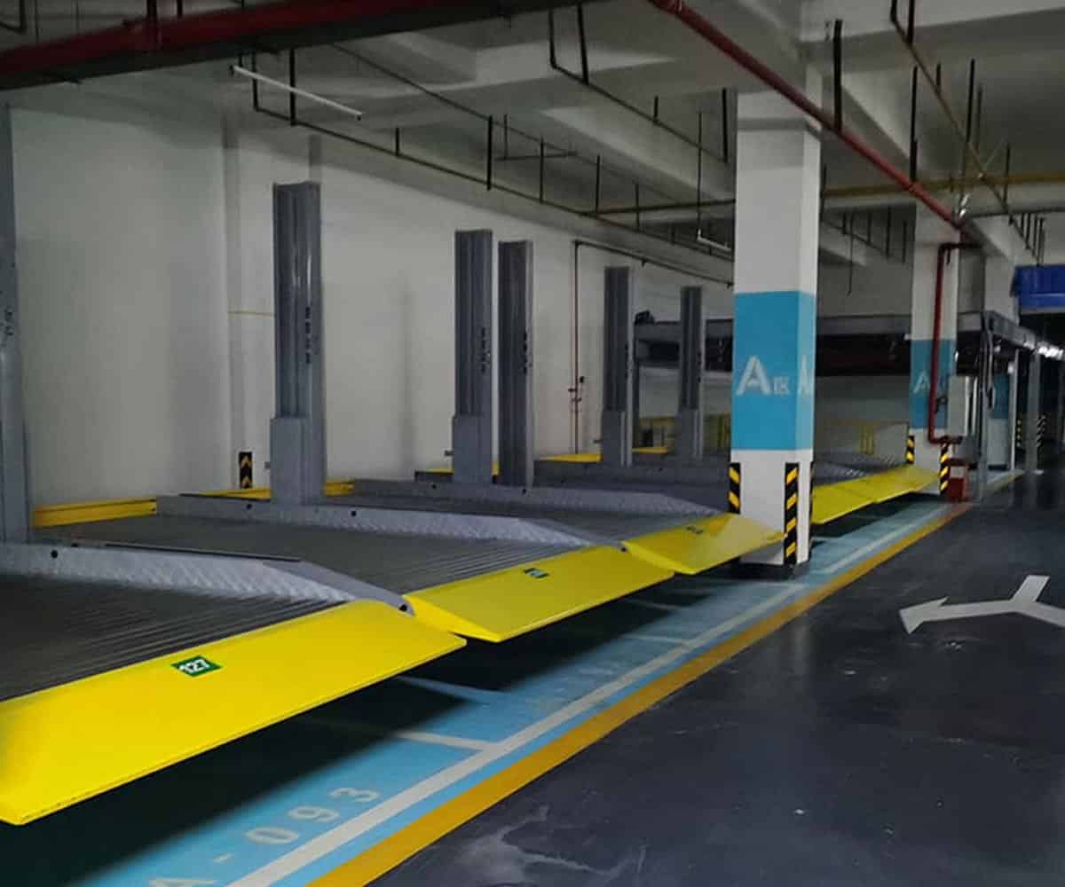 合川2層簡易類立體停車回購