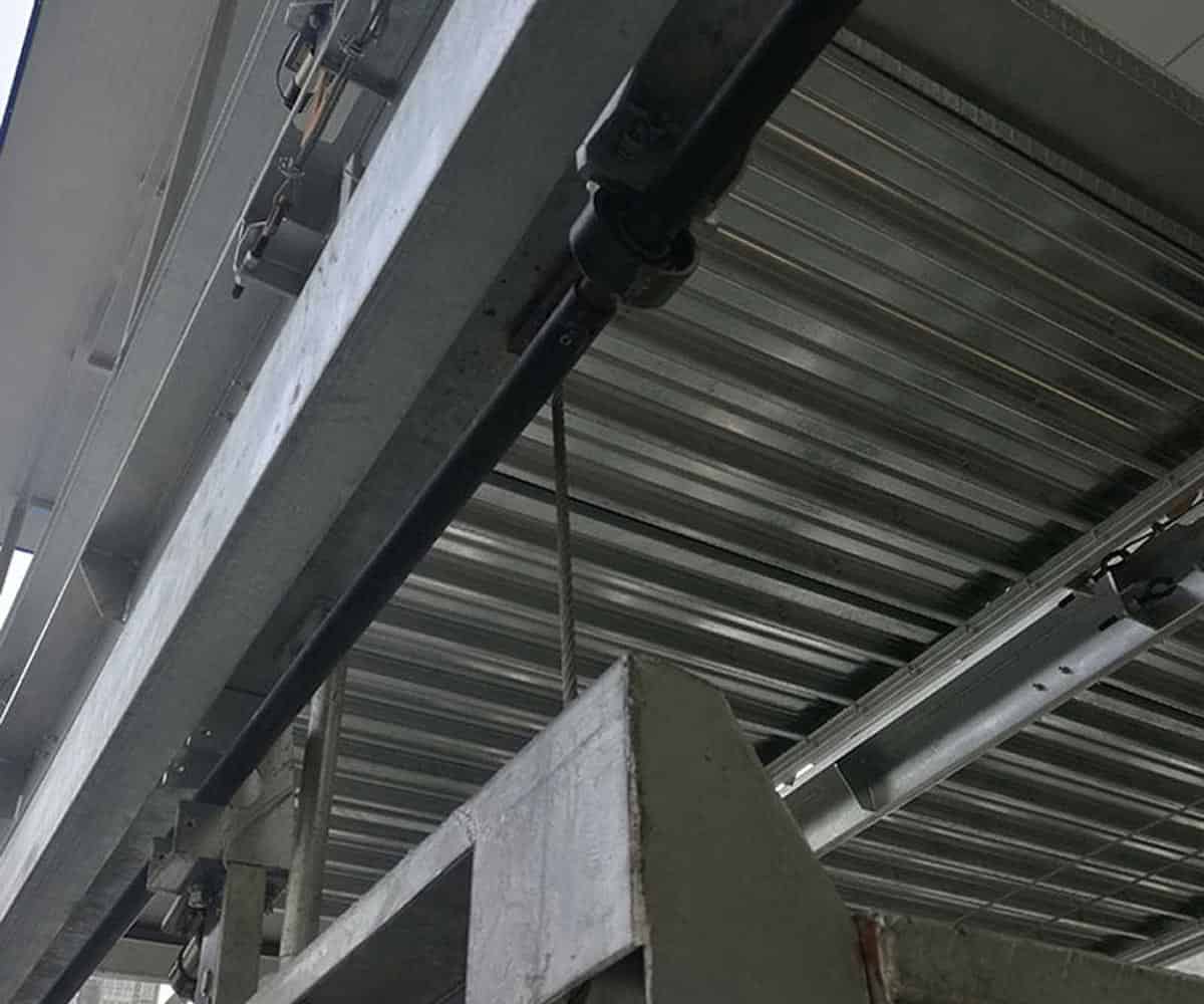 安定兩柱簡易升降立體停車設備拆除