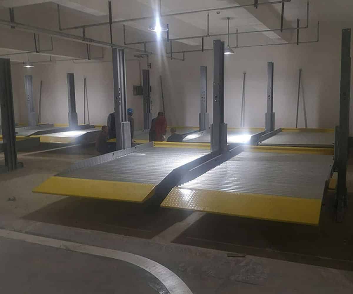 雙柱機械式停車庫長租