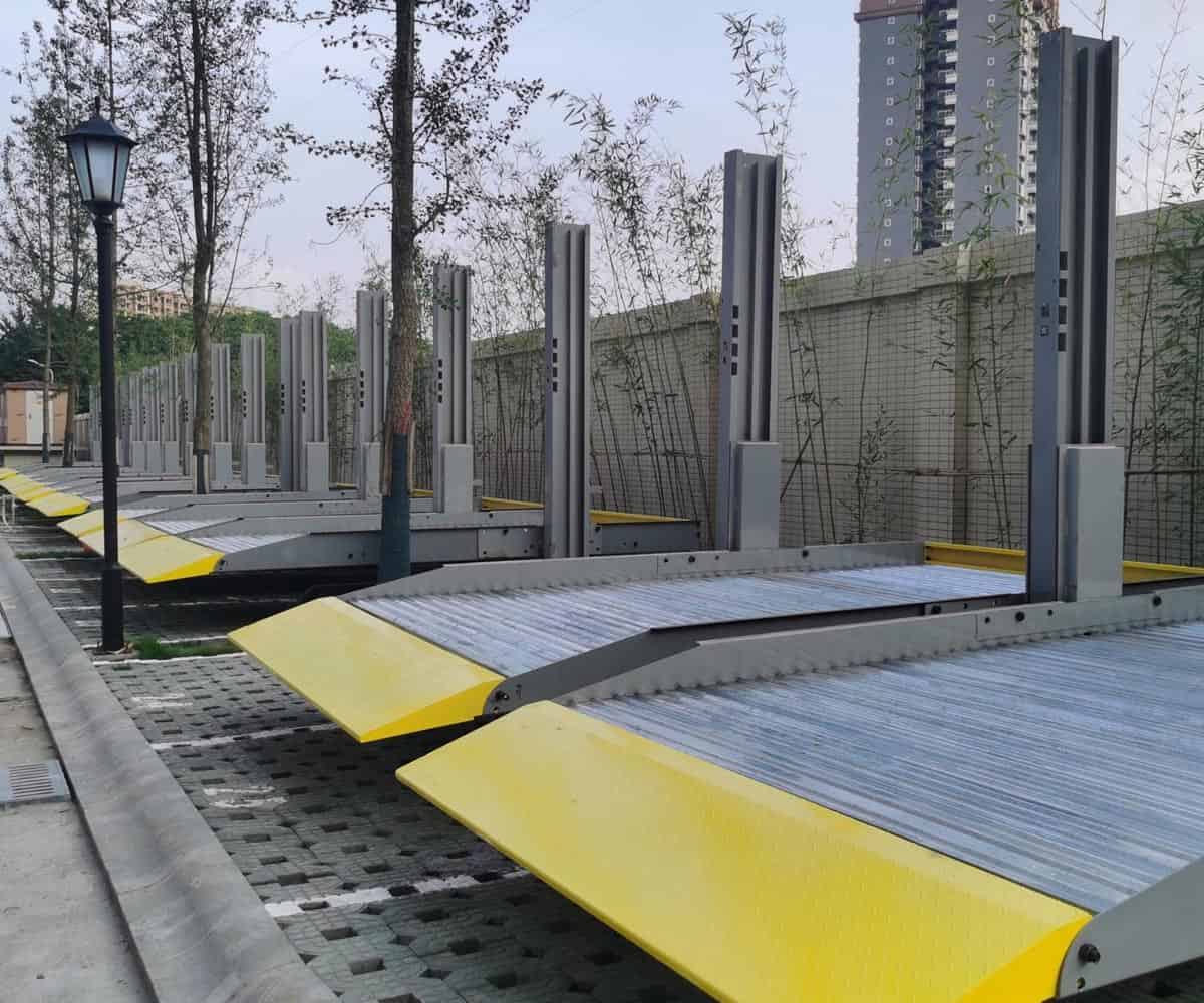 永川四柱簡(jiǎn)易類(lèi)機(jī)械式停車(chē)庫(kù)租賃