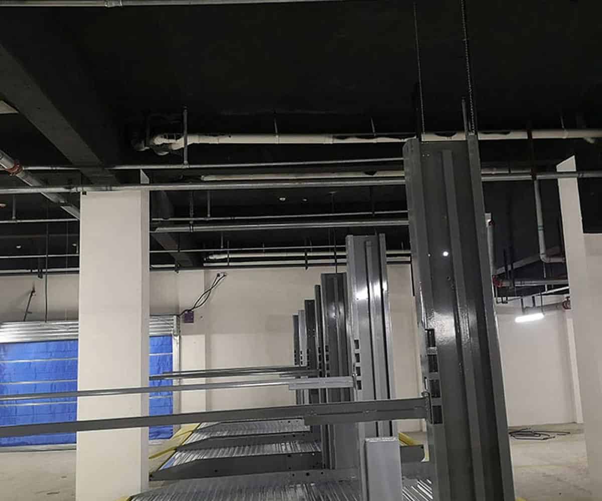 秀山雙層升降平移機械停車設備出租