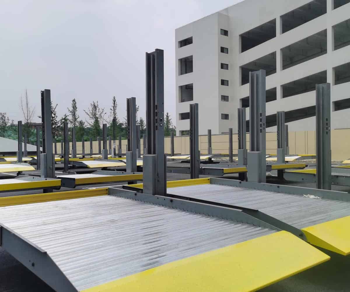 雙柱簡易式立體車庫停車設備收購