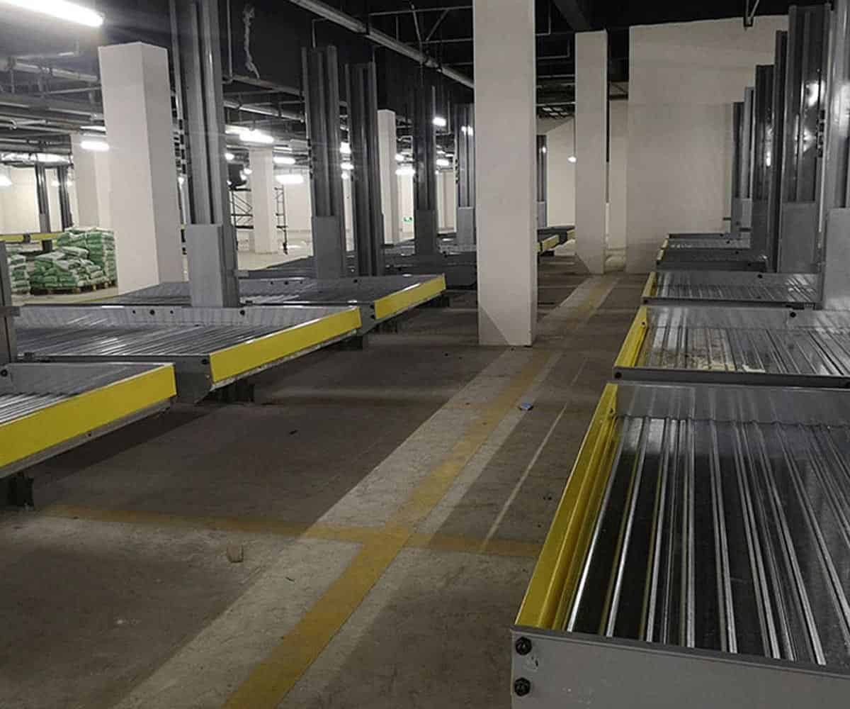 雙層升降式機械式停車位拆除