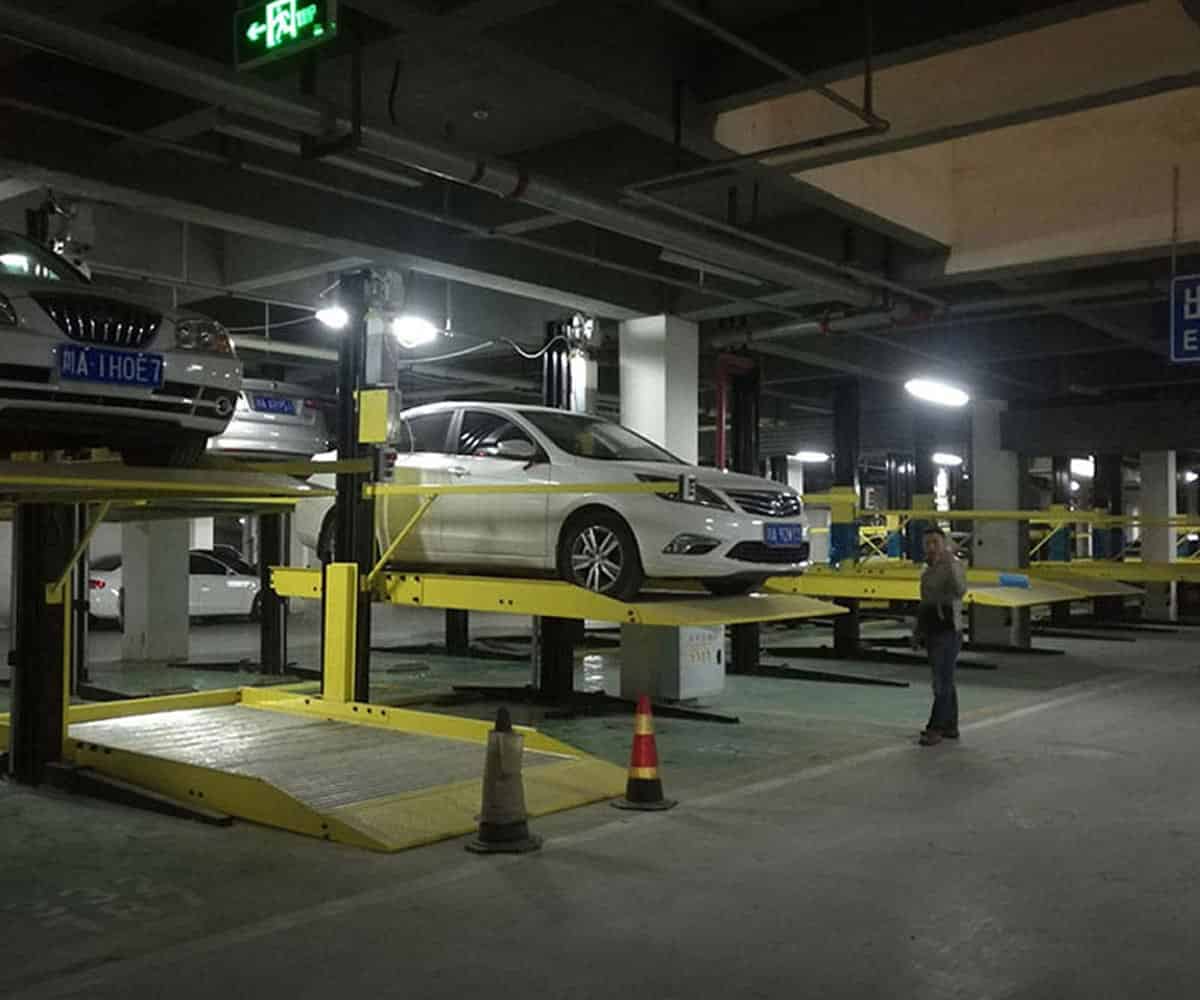 永登2層簡易升降機械式停車庫租賃