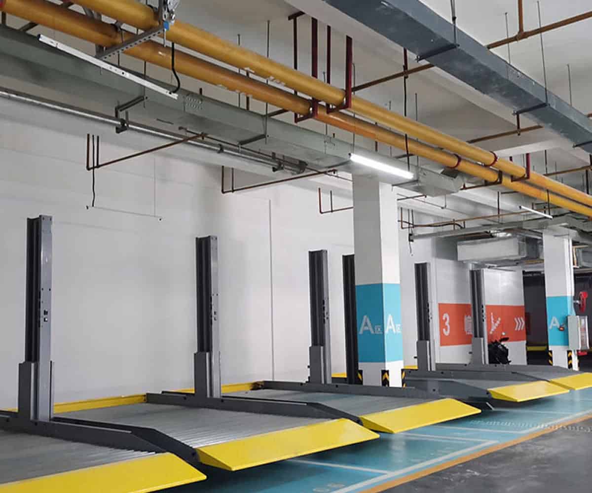 墊江五車位立體停車庫系統設計