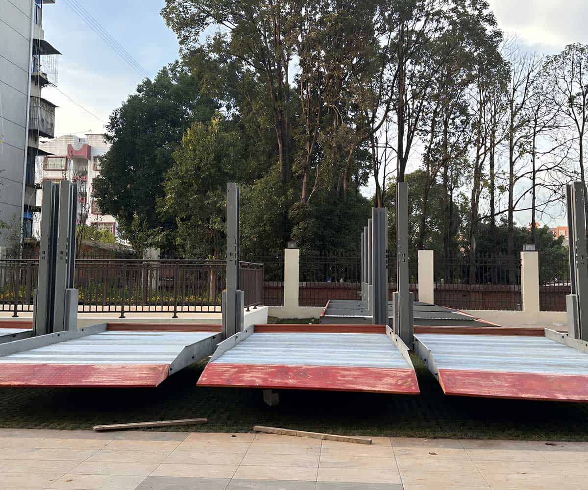 王益簡易升降機械式立體車庫窄了能加寬嗎？