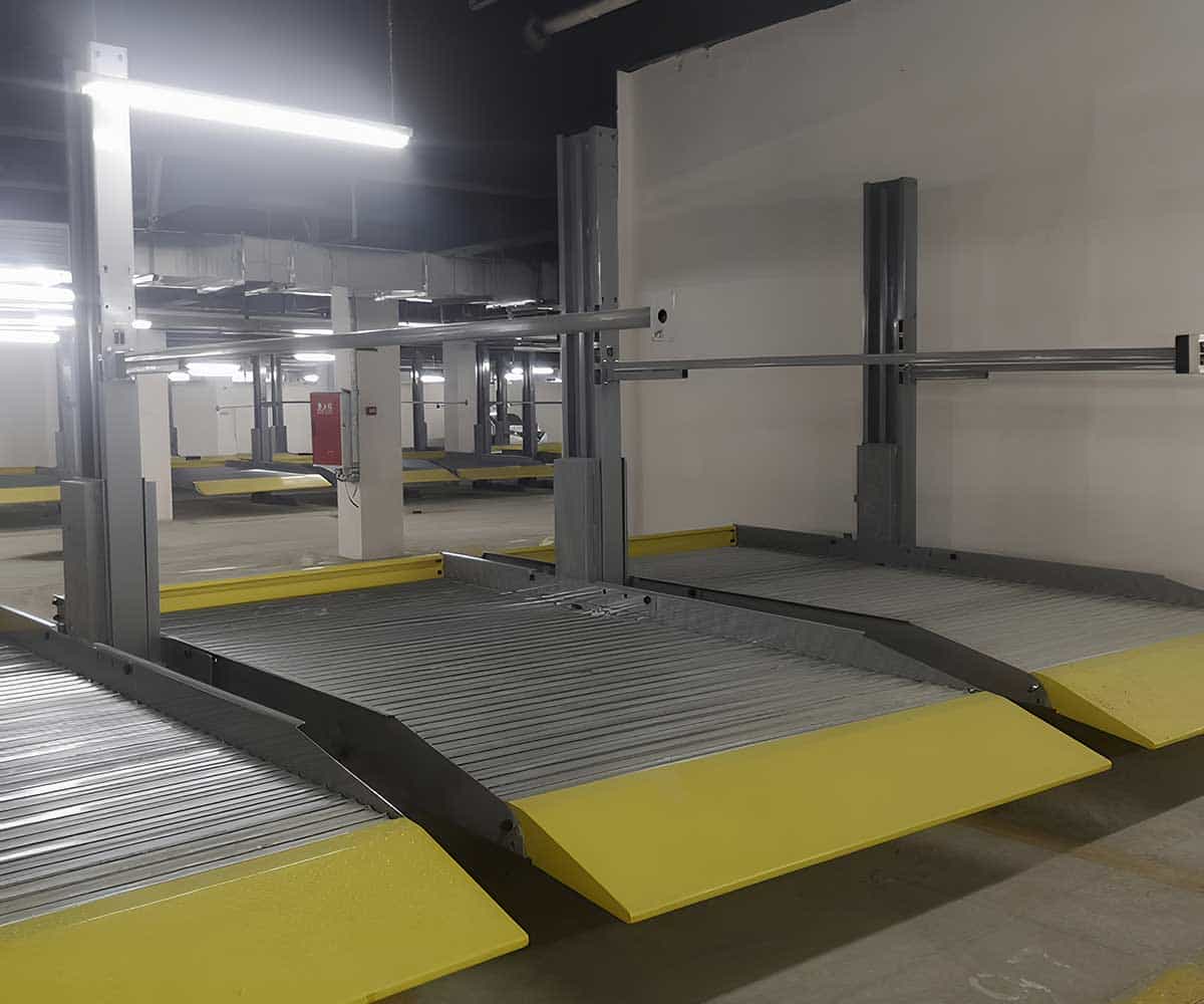 臨潭二層機械停車場的優(yōu)勢及原理