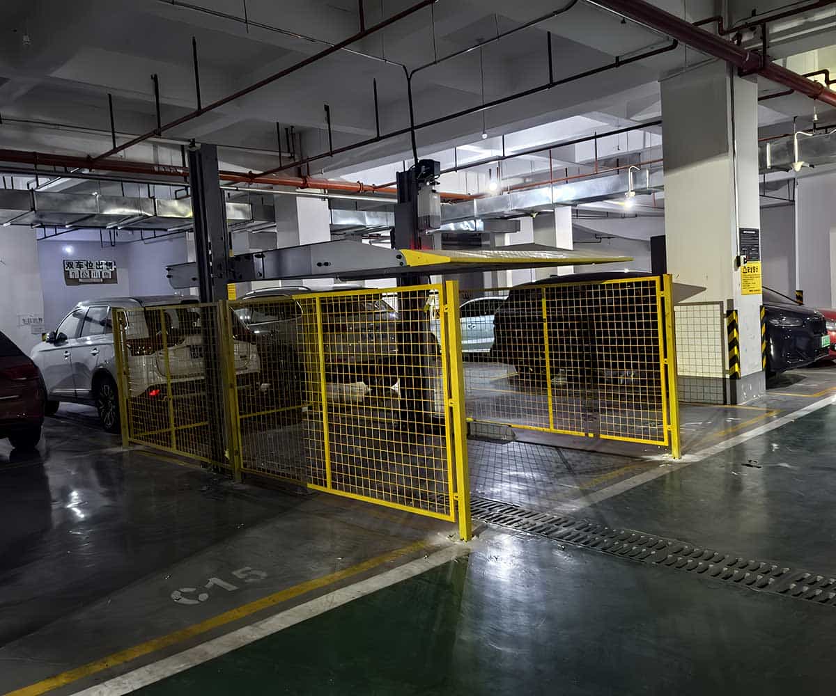 平江簡易升降機械停車位的承載能力