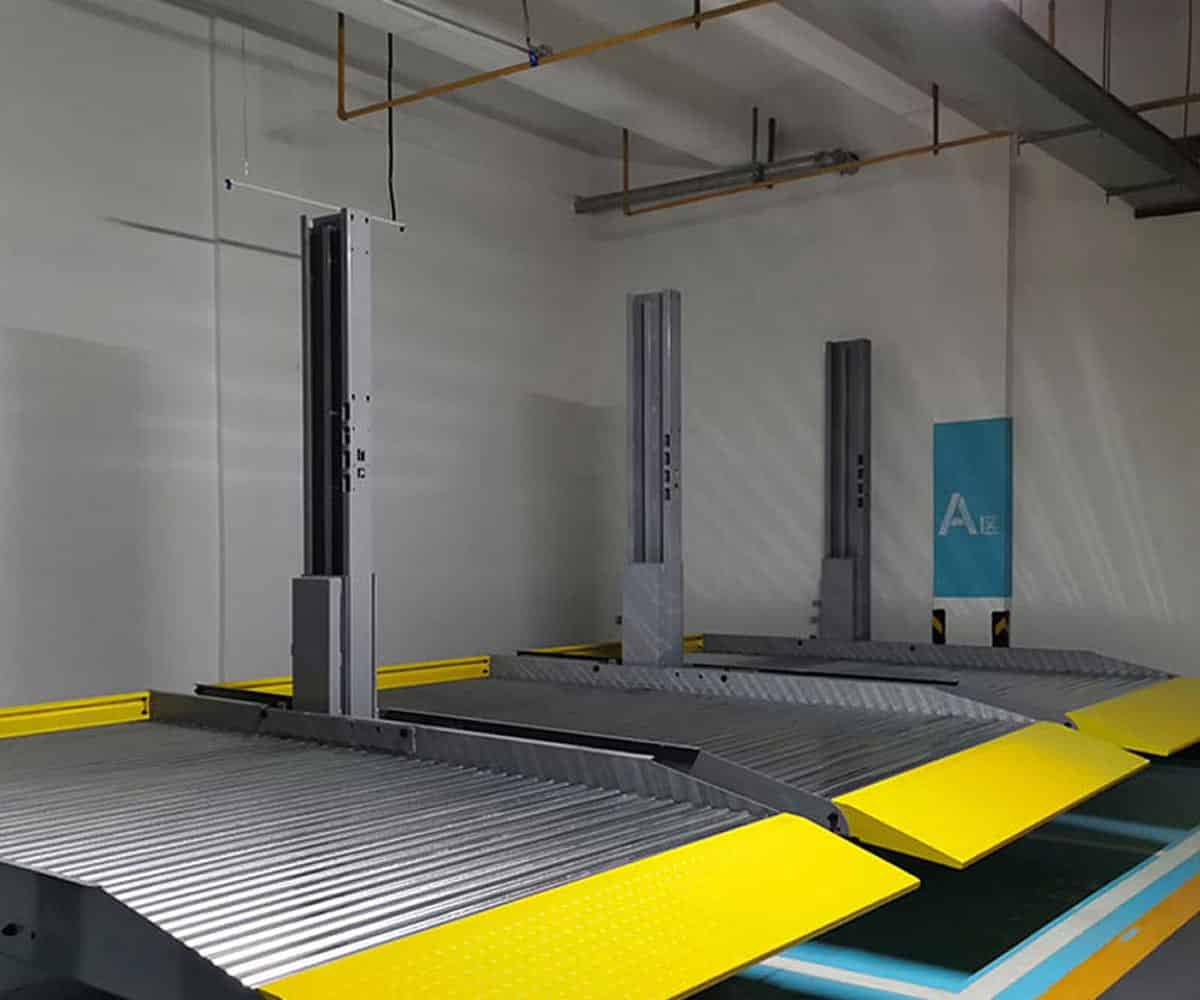 鎮安地坑升降式車庫