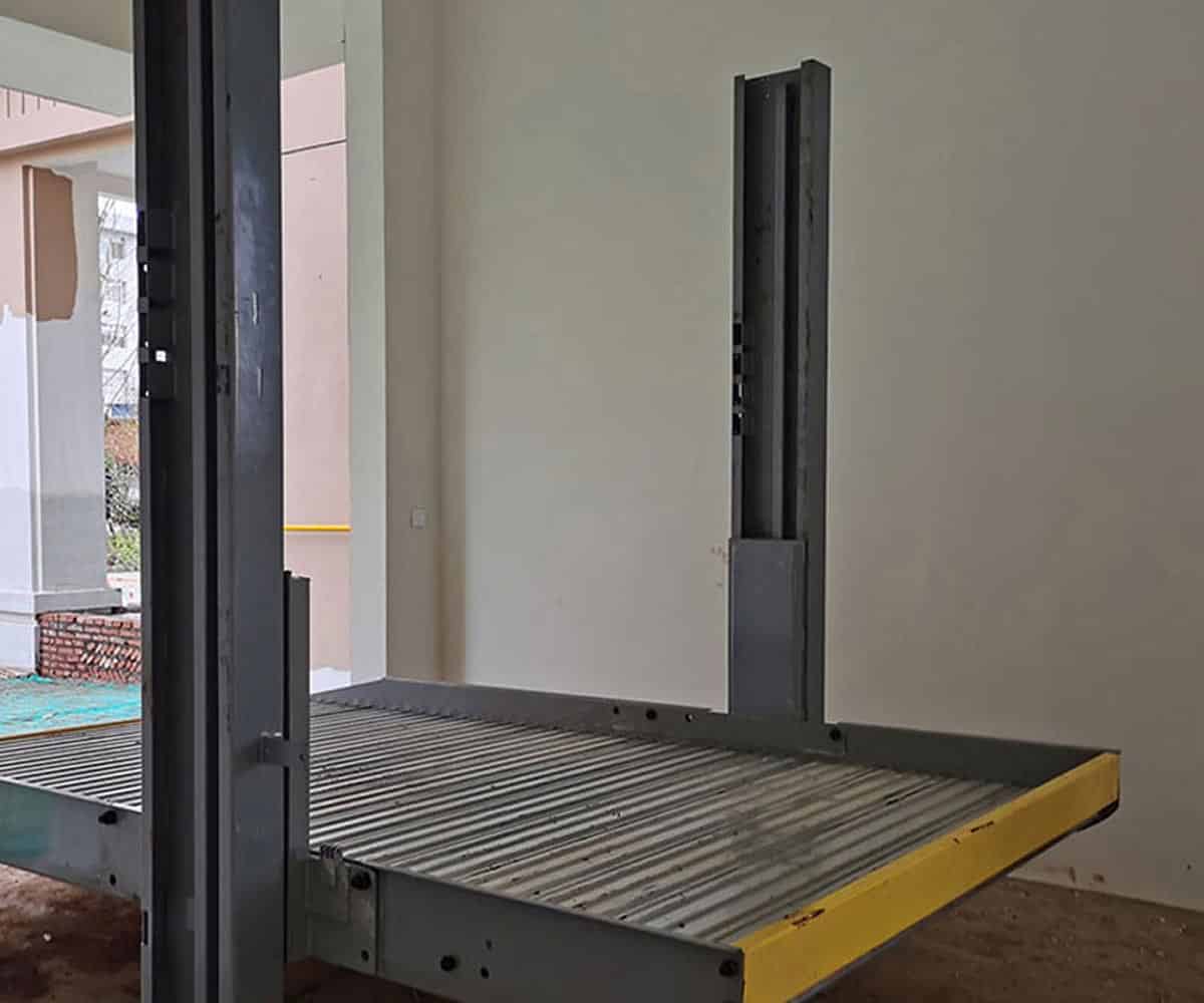 城口二至三層升降橫移類立體停車設備的介紹優勢分析