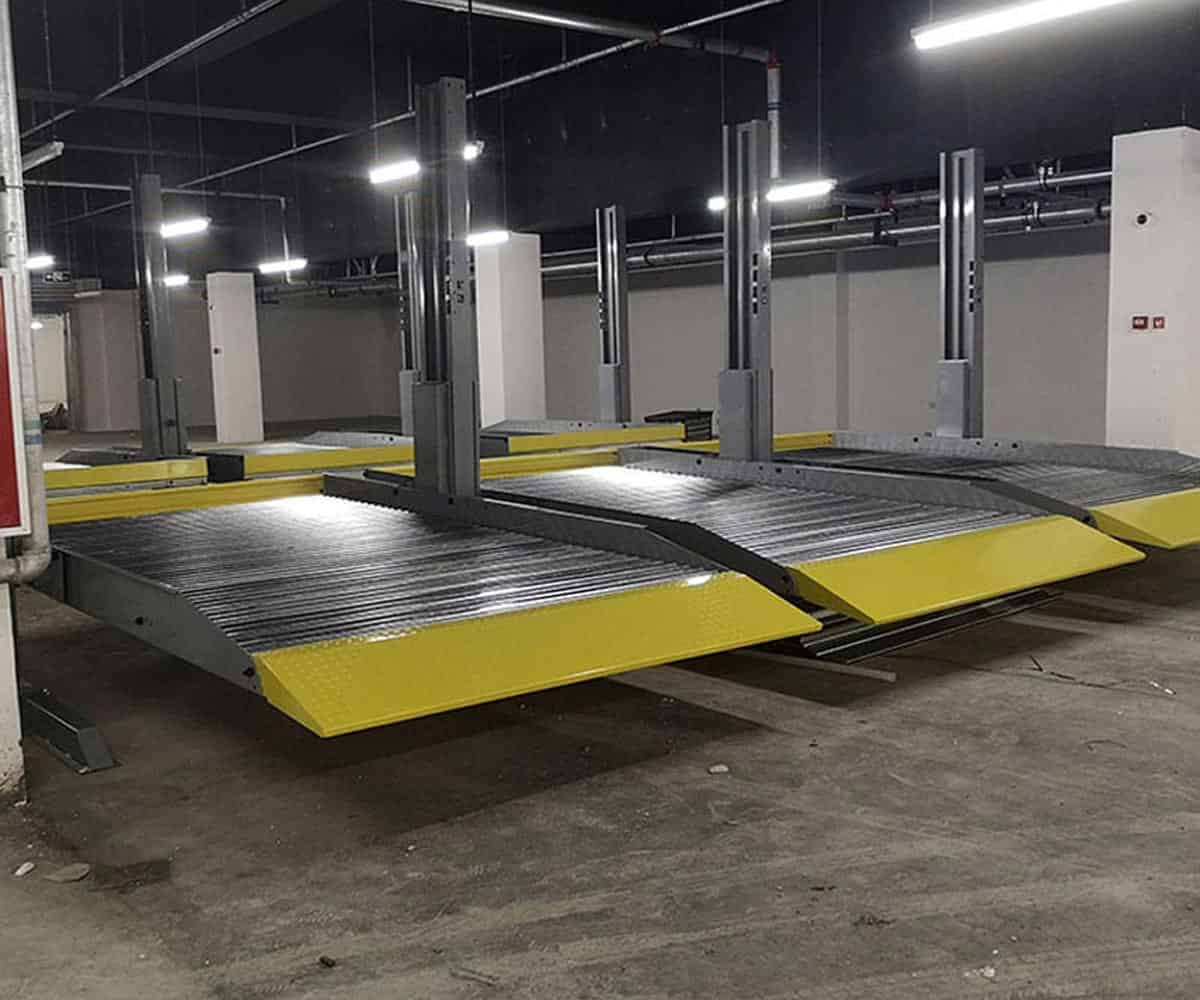 銅梁立體車庫的自動存取車系統應用