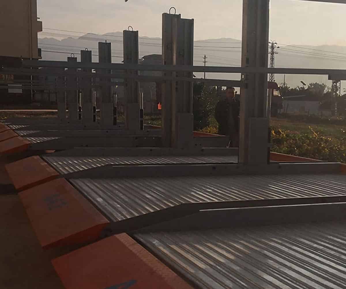 PSH九層升降橫移類停車設備技術參數