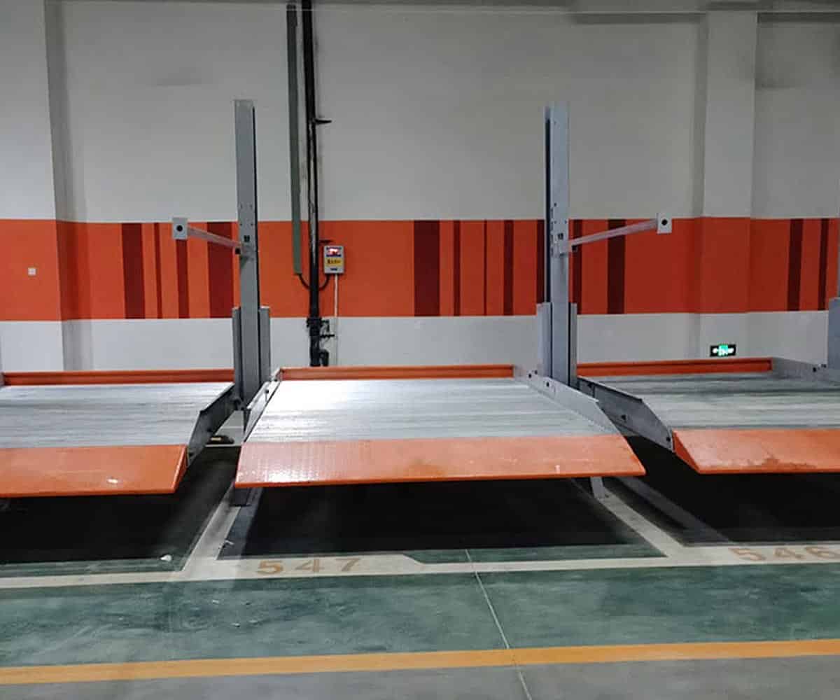 秀山PSH七層升降橫移類停車設備技術參數