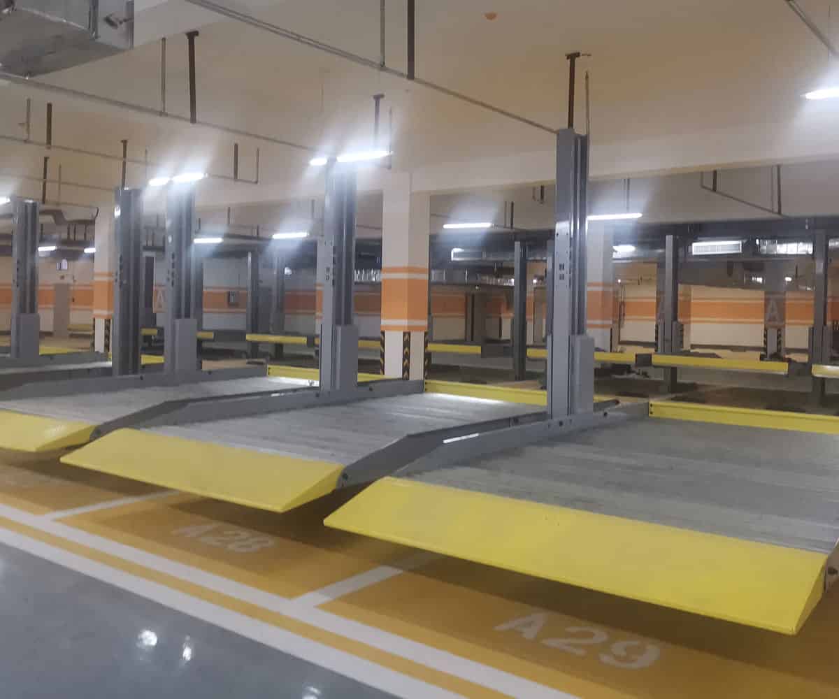 碑林簡介立體車庫的自動控制系統