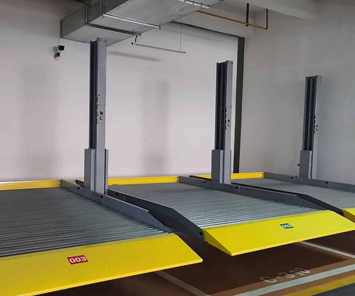 成縣地下車庫的建造方法及井筒式地下立體車庫的原理