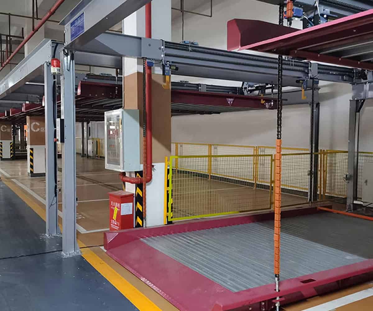 綦江立體停車設備系統中地感的作用