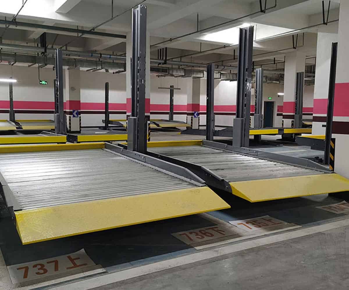 甘肅機械立體車庫的建造安全是第一