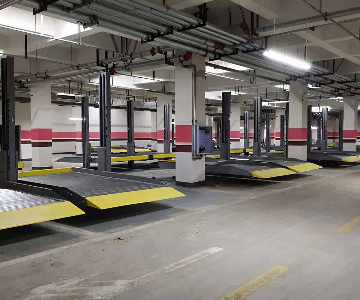 綦江3層升降橫移機械立體車庫通風排煙規范