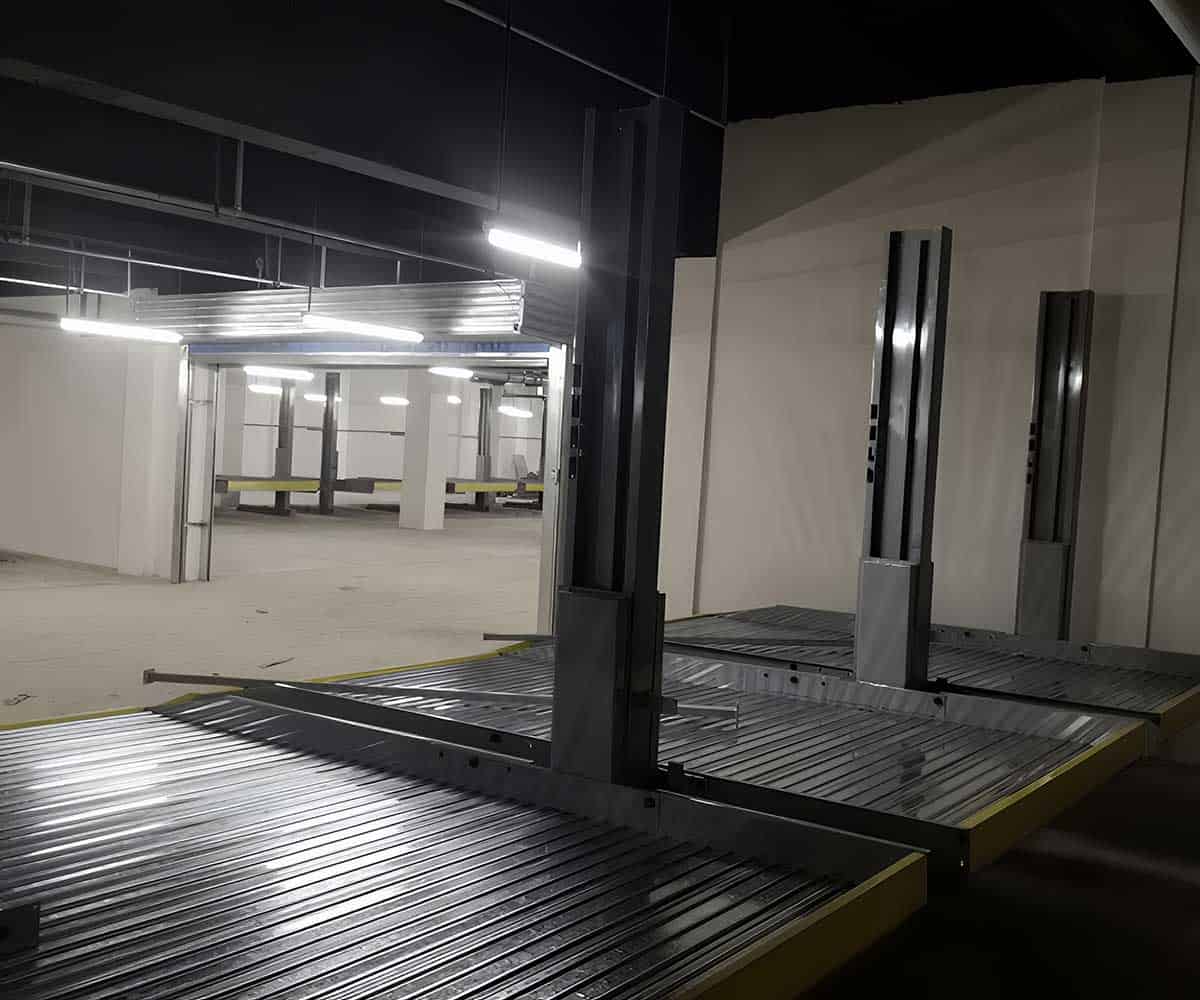 黔江上下兩層停車設備的設備部件安裝指南