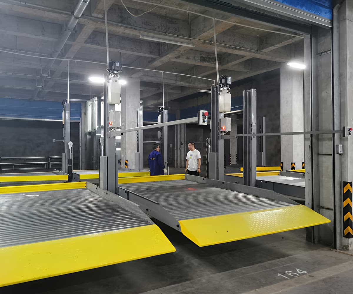 安鄉兩層立體停車場的組成與功能