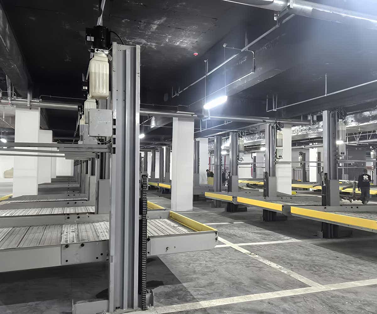 俯仰式立體停車場出租安裝調試要點