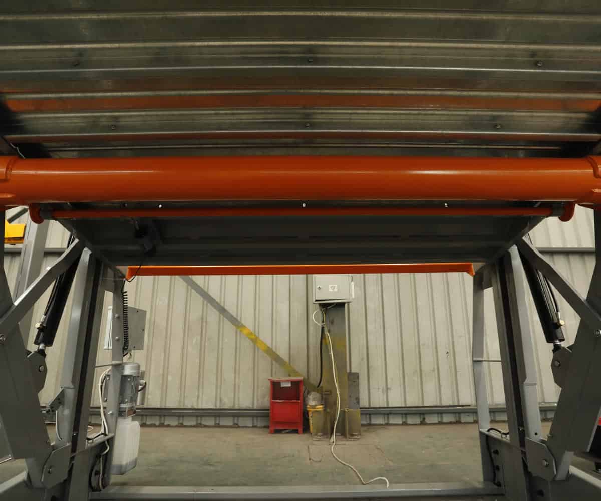 銅梁二層簡易升降立體車庫停車設備