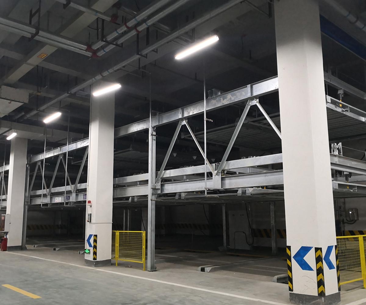 永川九層升降橫移式立體停車(chē)設(shè)備